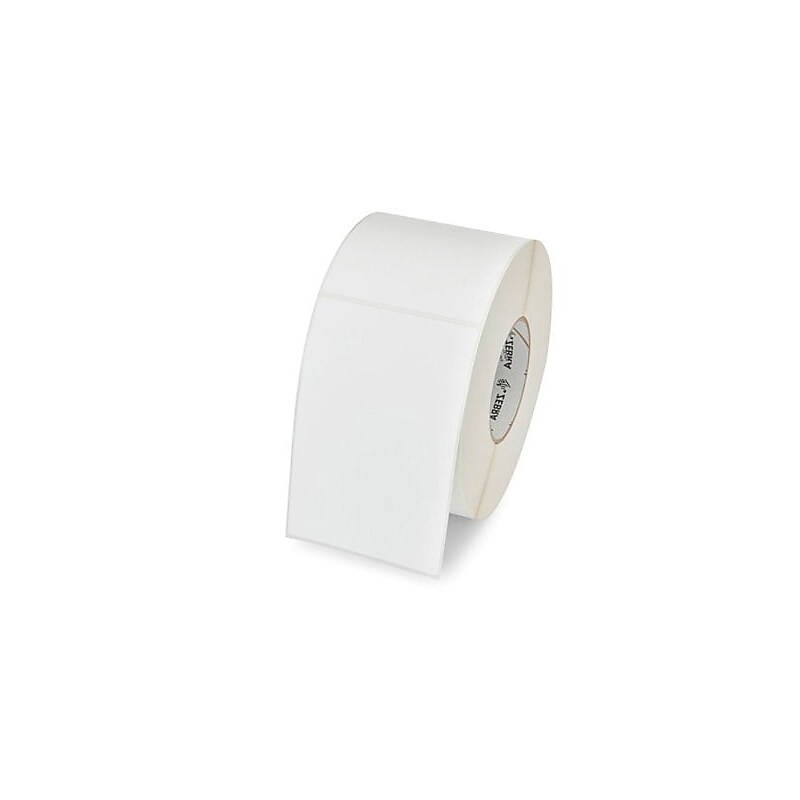 Zebra Z-Essentials 500D Thermal Barcode Labels, 4" x 6", White, 5400 Labels/Case (10041911) image 1