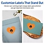 Avery Heart Shaped Multipurpose Labels, 2-9/32" x 1-27/32", Bright Orange, 960/Box (94603)~#|#~1DBAC282-890B-4F8C-B5E86615CFE74DD6_sc7