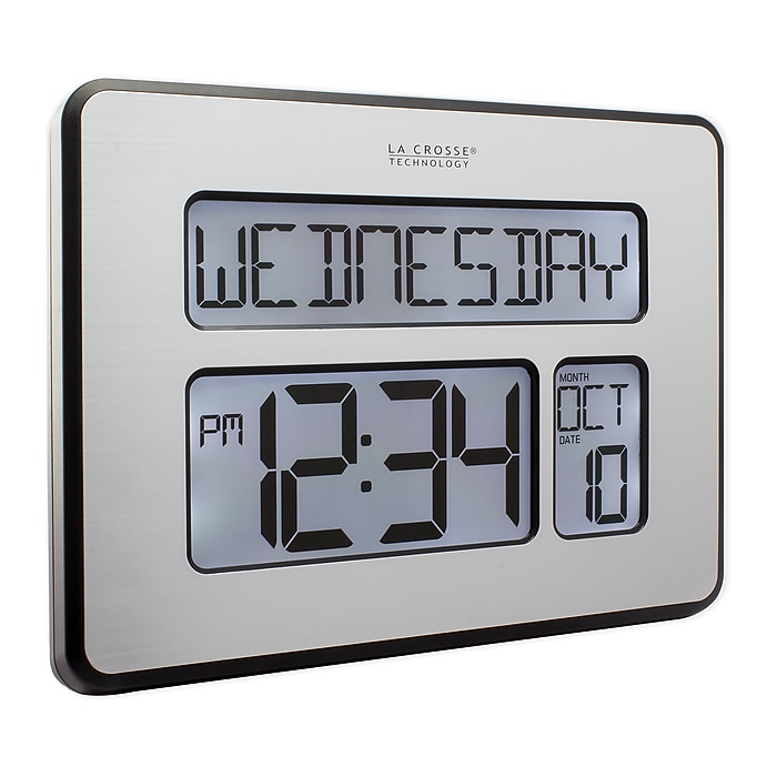 La Crosse Technology Atomic Wall/Table Clock, 7.5