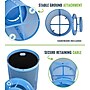Alpine Industries 4460 Steel Mesh Recycling Bin, 36 Gallon, Blue (ALP4460-01-D)~#|#~1DC601DD-D8AB-42C6-A0A3145891AEF728_sc7