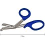 Mabis 5.5" Stainless Steel Lister Bandage Medical Shears, Blunt Tip, Blue (27-755-010)~#|#~1DC80F27-5609-47E3-967993D7DD159FFB_sc7