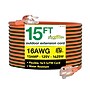GoGreen Power 15' Indoor/Outdoor Extension Cord, 16 AWG, Orange (GG-13715)~#|#~1DCA31CF-BC3E-4B8A-B94BA55209E6D3E3_sc7