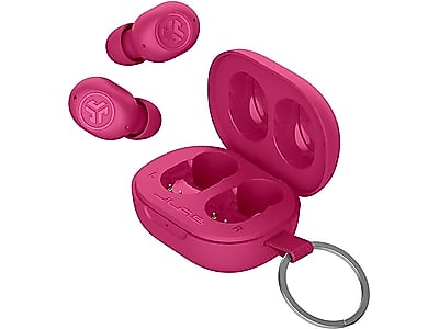 JLab JBuds Mini Wireless Noise Canceling Earbuds, Bluetooth, Pink (EBJBMINIRPNK12X) Sansujyuku sansujyuku.com