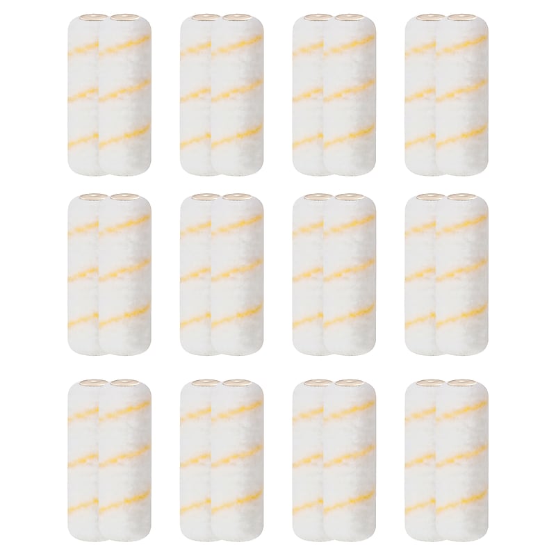 Wooster Brush Jumbo-Koter Pro/Doo-Z Roller Cover, 4.5"L, 0.5" Nap, 2/Pack, 12 Packs/Carton (0RR3030044) image 1
