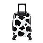 InUSA Prints 22.88" Hardside Suitcase, 4-Wheeled Spinner, TSA Checkpoint Friendly, Cow Animal Print (IUAPC00S-COW)~#|#~1DD17A3E-2C10-4230-AF2C7BBBBDAEEA87_sc7