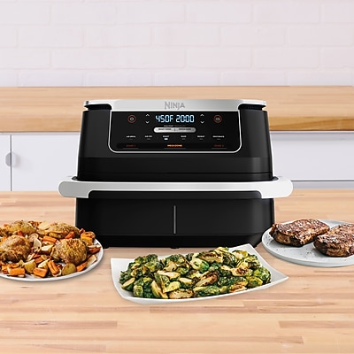 Ninja Foodi 7 Qt Air Fryer, 6-in-1 DualZone FlexBasket Air Fryer - Thumbnail 3