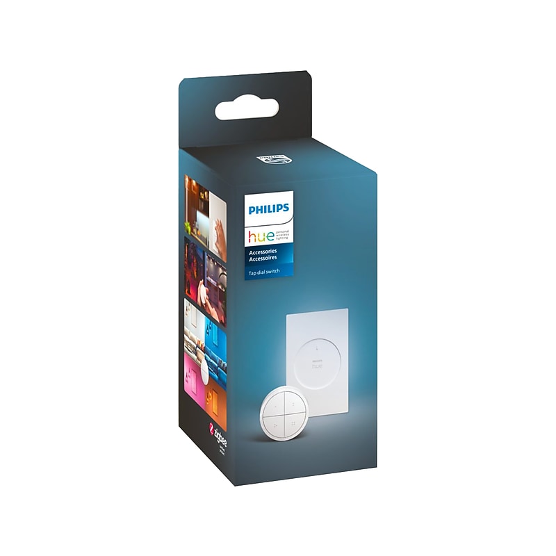 Philips Tap Dial Light Switch, White (578807) image 1