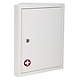 Viva Comfort Steel 2-Shelf Corner Mount Locking Medicine Medical Cabinet, 0.9 cu. ft., White (ADI999-01-1-MK)~#|#~1DDC6660-E8D3-4AAA-B49FFCD1DFF8D1BA_sc7