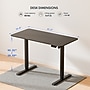 FlexiSpot EC2 48"W Electric Rectangular Adjustable Standing Desk, Black (EC2B-4824B)~#|#~1DE3AF3D-A2B5-4776-B0BEBE9C26934394_sc7