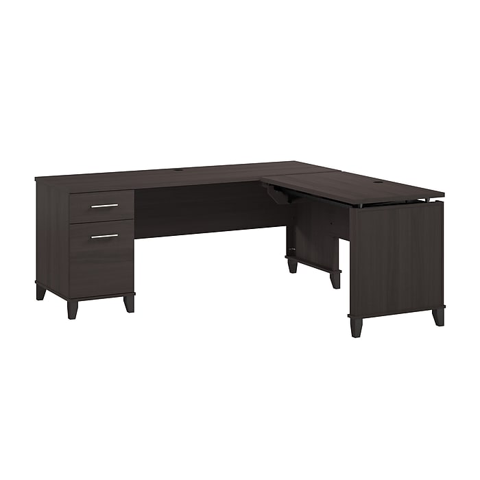 Bush Home Somerset 72W 3 Position Sit to Stand L Shaped Desk