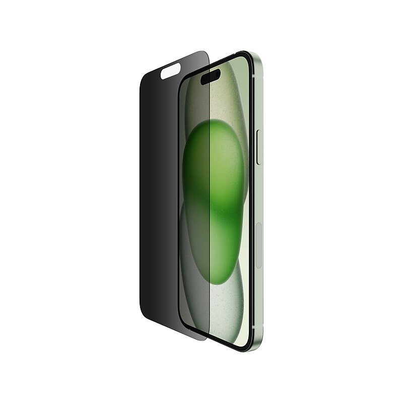 Belkin ScreenForce Tempered Glass Protector for iPhone 15 Plus (OVA148zz) image 1