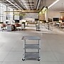 Luxor ENDURA 3-Shelf Utility Cart, Gray (HE34-G)~#|#~1DE9C204-6CA7-477A-A8722EB21CB8268B_sc7