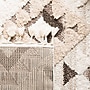 Safavieh Moroccan Tassel Shag Collection 3' x 5' Rectangle Indoor Area Rug, Machine Made, Ivory/Brown (MTS688A-3)~#|#~1DE9CF8F-5611-456D-A4618F0E409E6DAA_sc7