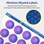 Avery TrueBlock Laser/Inkjet Round Multipurpose Labels, 1" Dia., White, 1200 Labels/Pack (94500)~#|#~1DEB9600-4DC8-4603-8A28260D803875EC_sc7
