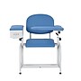 Viva Comfort Adjustable Bariatric Phlebotomy Blood Drawing Chair, 500 lbs. Capacity, Blue (ADI997-01D-BLU-MK)~#|#~1DECC828-2E0A-4447-8F1592F54008A8FC_sc7