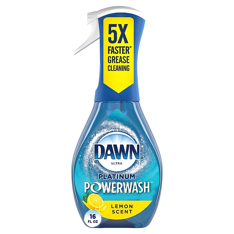 Dawn Ultra Platinum Powerwash Dish Soap Spray, Lemon Scent, 16 oz. (95355) image 1