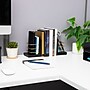 Mind Reader Wood Decorative Basket Bookends, 5"H, Black (BOOKBASK2-BLK)~#|#~1DF59147-E902-406C-B74DC9FFED9006CD_sc7