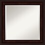Amanti Art Coffee Bean Brown Frame Wall Mirror, 25.25" x 25.25" (A42674960863)~#|#~1DFB1D1A-B6A3-4C18-AF0A1310986105B5_sc7