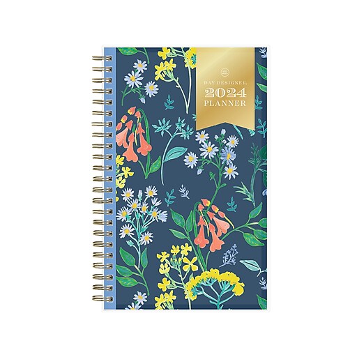 2024 Blue Sky Day Designer Meadow 5" x 8" Weekly & Monthly Planner