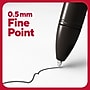 TRU RED™ Quick Dry Gel Pens, Fine Point, 0.5mm, Black, 5/Pack (TR54468)~#|#~1DFE0418-AD40-4BBD-B40F6F0D2EE32BD3_sc7