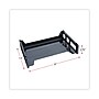 Side Load Letter Desk Tray, Two-Tier, Plastic, Black~#|#~1DFF589D-BBF2-481B-A02AB5E11C8C418E_sc7