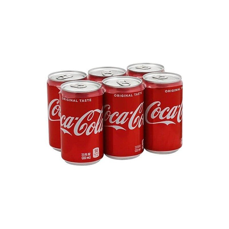 Coca-Cola Mini Soda, 7.5 Oz., 24/Carton (00049000061017) image 1