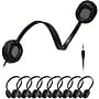 VentureX K22 3.5mm Kids Learning Stereo Phone & Computer Headphone, Black, 50/Pack (VHPK22M50)~#|#~1E06C9F9-3F6A-4AF3-832C5F7A278A3E05_sc7