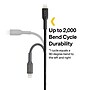 NXT Technologies™ 6 Ft. Braided Lightning to USB Cable, Black (NX60464)~#|#~1E07E15C-A538-4C14-86ADA85A47BE01C2_sc7