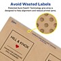 Avery Laser/Inkjet Multipurpose Labels, 3" x ", Kraft Brown, 600/Box (94101)~#|#~1E08D374-7EA1-4E24-B3C1CC2D4F0E473B_sc7