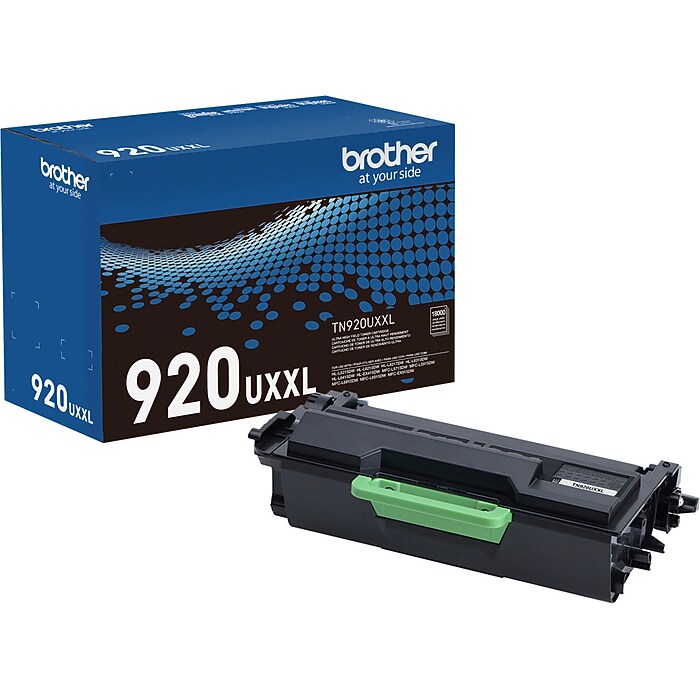 Brother Genuine TN920UXXL Black Ultra High-yield Toner Cartridge