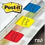 Post-it Tabs, 1" Wide, Assorted Colors, 66 Tabs/Pack (686-RYB)~#|#~1E0ECDD4-6566-482A-94CD4808119F03CE_sc7
