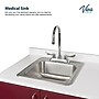 Viva Comfort 36.32'' H x 48" L Medical Cabinet with Left Sink, 4-Doors, 2-Drawers, Claret (902BASE48LSCL)~#|#~1E16FF08-A8F7-473D-9025DC0DC99372ED_sc7