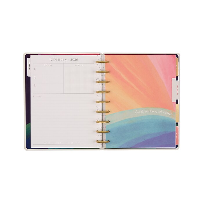 2026 The Happy Planner Floral Energy 8.75