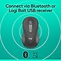 Logitech Signature M650 L Wireless Ergonomic Left Handed Optical Mouse, Graphite (910-006234)~#|#~1E1E080B-B5B8-458B-8BB47EAD66487312_sc7