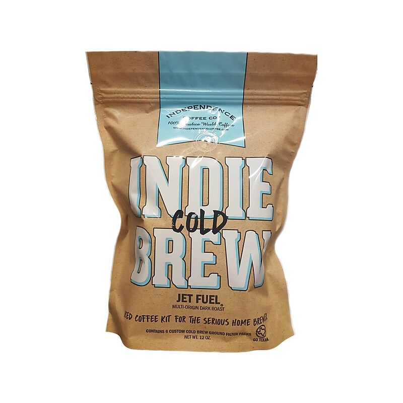 Independence Coffee Co. Jet Fuel Coffee Packet, Dark Roast, 12 oz. (JFX.CBKIT) image 1