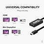 Plugable 6" Mini DisplayPort/Thunderbolt to HDMI Adapter, Male to Female, Black (MDP-HDMI)~#|#~1E215B57-C5E8-4698-B3AADB566B41CB3D_sc7