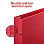 Staples 1 1/2" 3-Ring Non-View Binder, D-Ring, Burgundy (55365/26302)~#|#~1E28727E-B5EA-4C6A-9D2C3C173F38AD15_sc7
