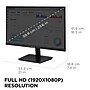 ViewSonic 24" 75Hz LCD Monitor, Black (VA2409M)~#|#~1E2A0313-13D2-4097-8EB1EA9A2CD8B3C7_sc7