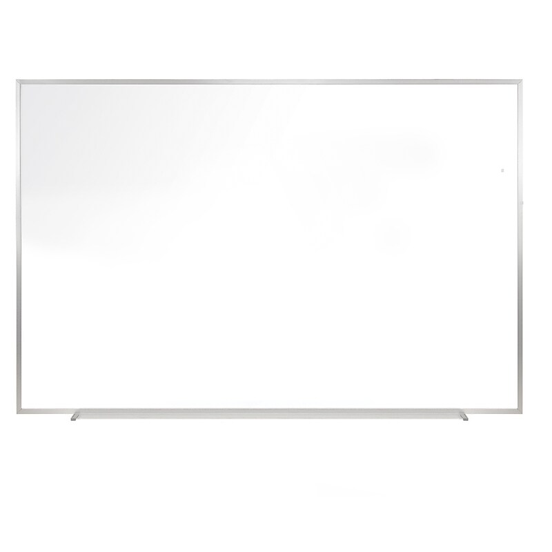Ghent M1 Magnetic Porcelain Dry-Erase Whiteboard, Aluminum Frame, 4'H x 7' 4"W (M1-47-4M) image 1
