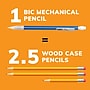 BIC Mechanical Pencils, Assorted Sizes, #2 Lead, 60/Pack (WX7TG026-BLK)~#|#~1E2AD374-4492-4697-9CA81650F30B9B90_sc7