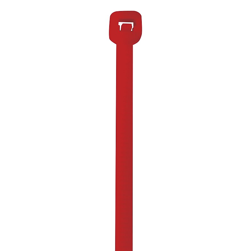 14" Colored Cable Ties, Red, 1000/Carton  (CT145B) image 1