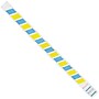 Tyvek Wristbands, 0.75" x 10", Blue/Yellow, 500/Carton (WR105)~#|#~1E2E4245-441F-4236-813407915B75D068_sc7