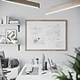 U Brands Steel Dry-Erase Whiteboard, MDF Frame, 3' x 4' (4893U00-01)~#|#~1E3110F7-D3F7-4929-BA7FEBB28B9013BC_sc7