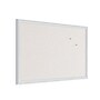 U Brands Self-Healing Cork Linen Bulletin Board, White Decor Frame, 30" x 20" (2074U00-01)~#|#~1E333C2E-52C1-4BF4-9BAF062C453F8192_sc7