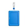 Staples Clip On ID Badge Holder, 4" x 2.87", Rubber, Blue (51918)~#|#~1E356D72-AE9B-4BE7-A095BC8B144FBBC0_sc7