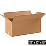 22" x 10" x 10" Shipping Boxes, 32 ECT, Brown, 20/Bundle (221010)~#|#~1E36DE7B-D247-4F51-87EDC335C3CEBE37_sc7