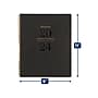 2024 AT-A-GLANCE Signature Lite 8.5" x 11" Weekly & Monthly Planner, Plastic Cover, Black (YP905L-05-24)~#|#~1E41519A-6109-435F-8FBDE6C09528D99D_sc7