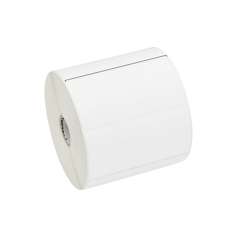 Zebra Z-Perform 2000D Direct Thermal Label, 4" x 2", 1,240 labels/Roll, 6 Rolls/Box (10010031) image 1