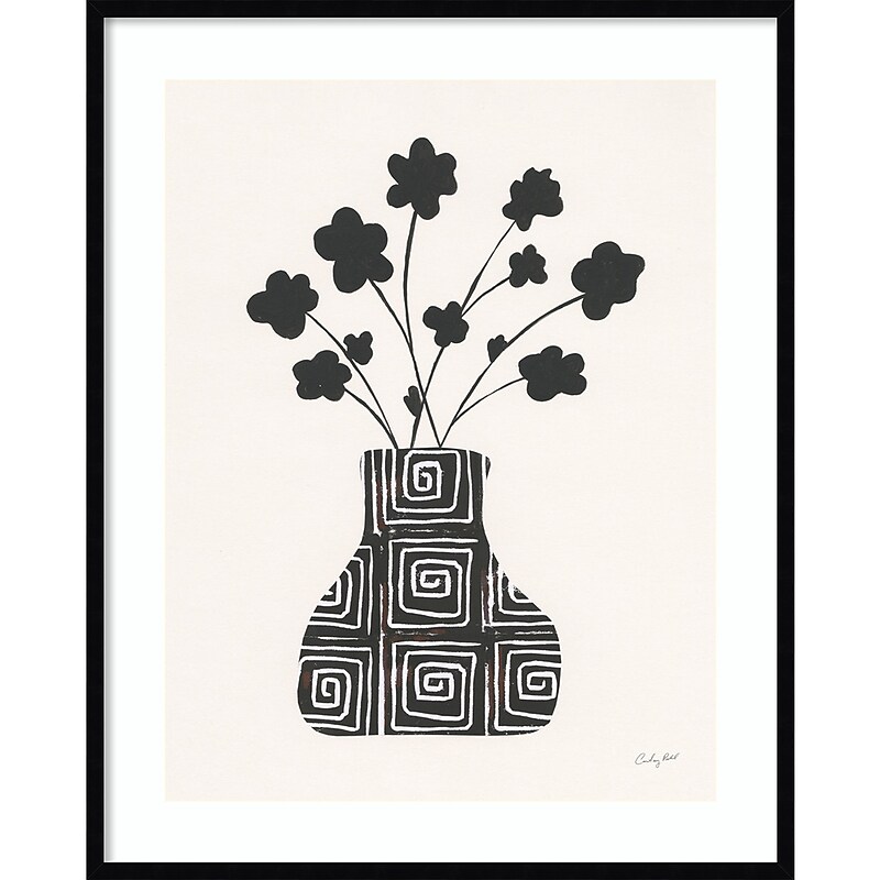 Amanti Art Shadow Vessel II by Courtney Prahl Wood Framed Wall Art Print, 33" x 41" (A42676882194) image 1