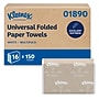 Kleenex Multifold Paper Towels, 1-ply, White, 150 Sheets/Pack, 16 Packs/Carton (01890)~#|#~1E4EEDAE-AB56-4732-990F24382D7462F2_sc7
